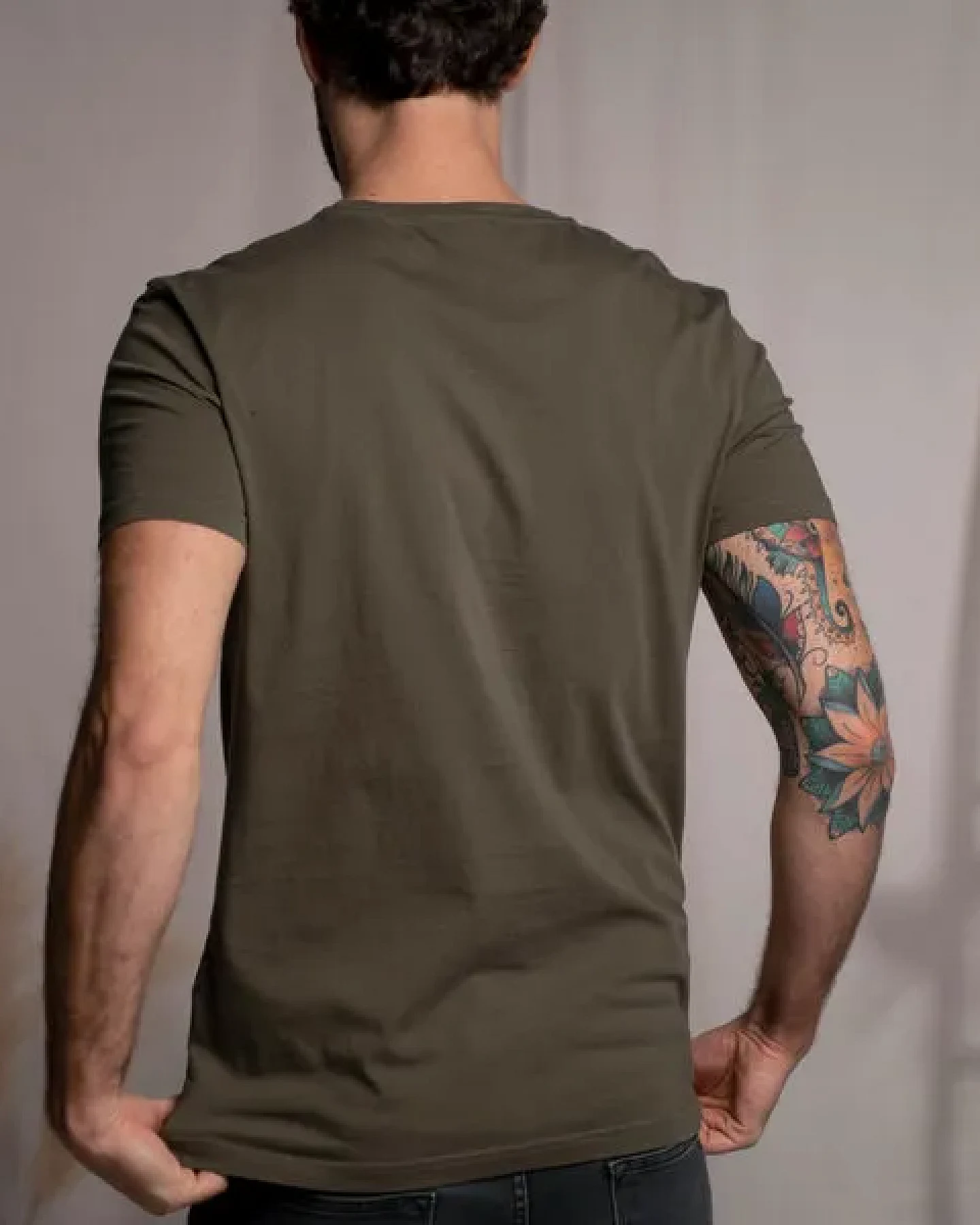 Vresh Clothing Vinn - T-Shirt aus Biobaumwolle – Ansicht 2