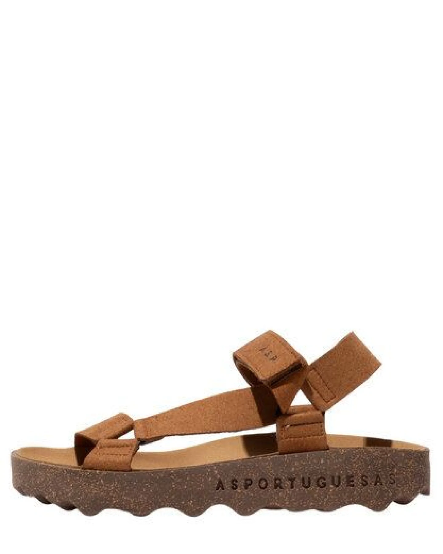 ASPORTUGUESAS Damen Sandale Clew mit Klett – Ansicht 3