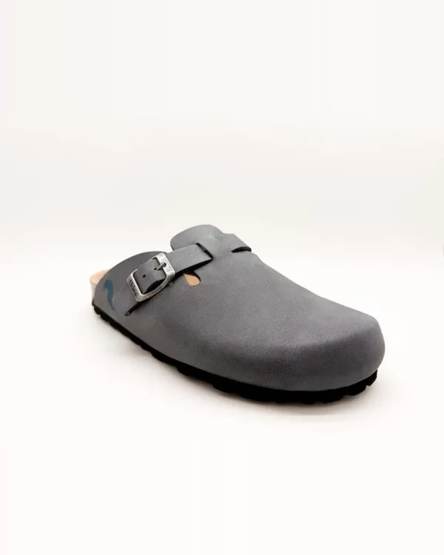 Vegane thies ® Eco Bio Clogs aus rec. PET mit Kork-Tieffussbett – Ansicht 3