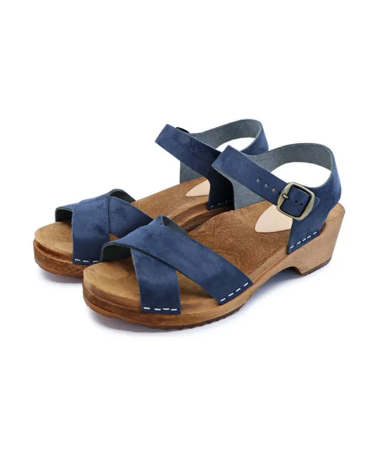 MÄRTA - schwedische Holz Clogs Sandale von me&myclogs - low heel – Ansicht 3