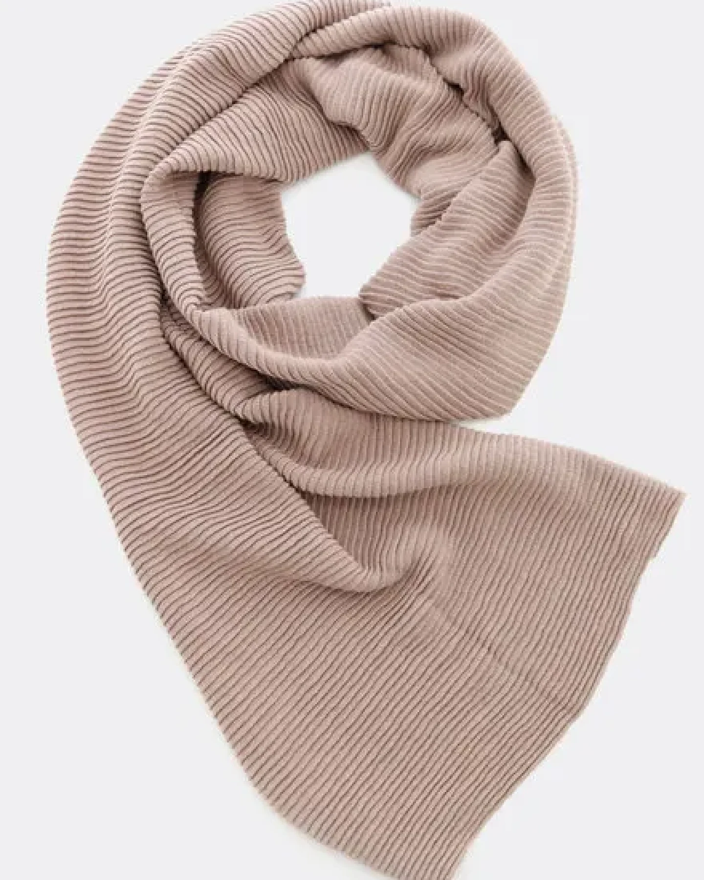 Djian Gestrickter Schal aus 100 % Bio-Baumwolle - GOTS-zertifiziert – Ansicht 2