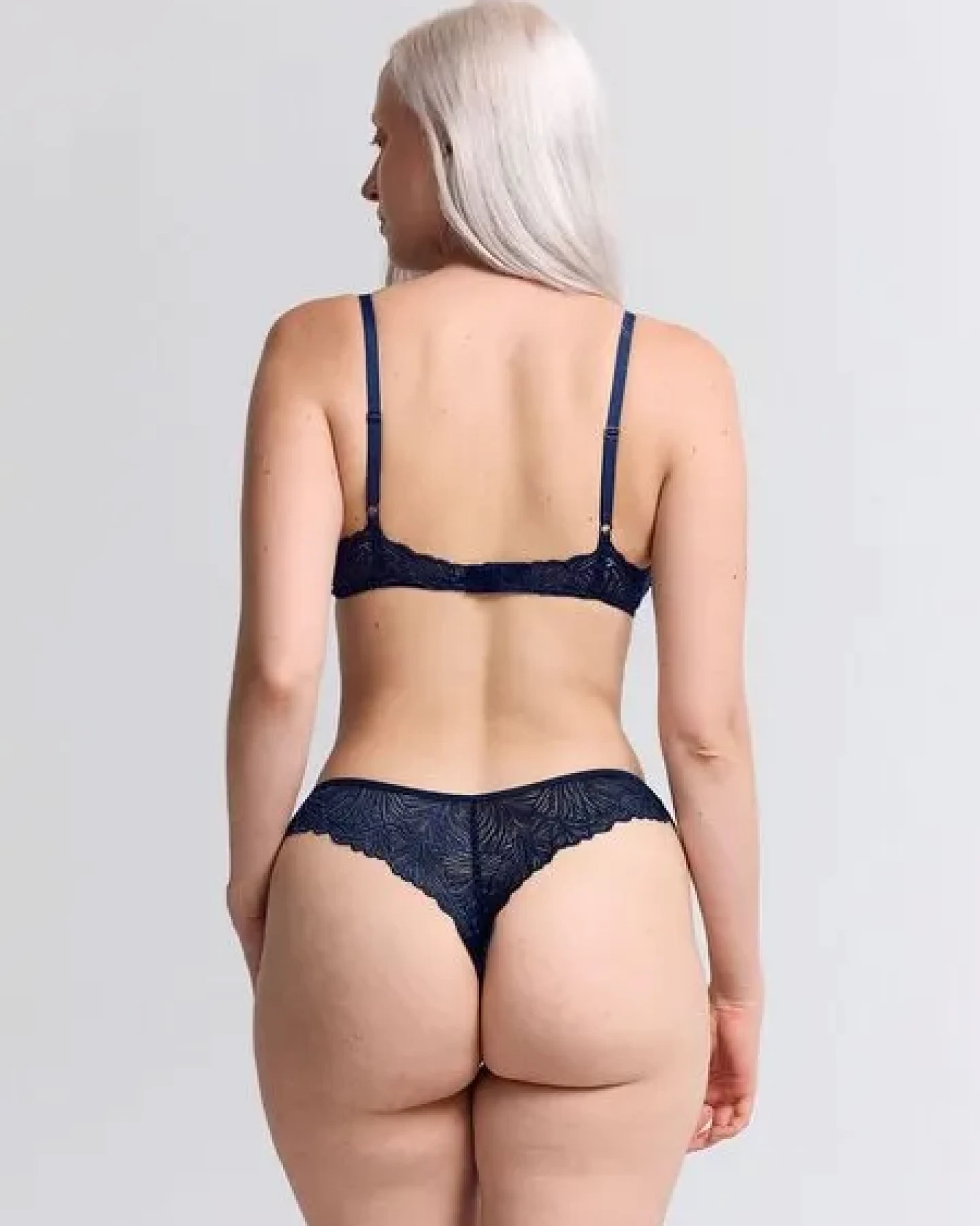erlich textil Fluid Lace bügelloser BH mit Spitze aus recyceltem Polyamid, made in Europe – Ansicht 4