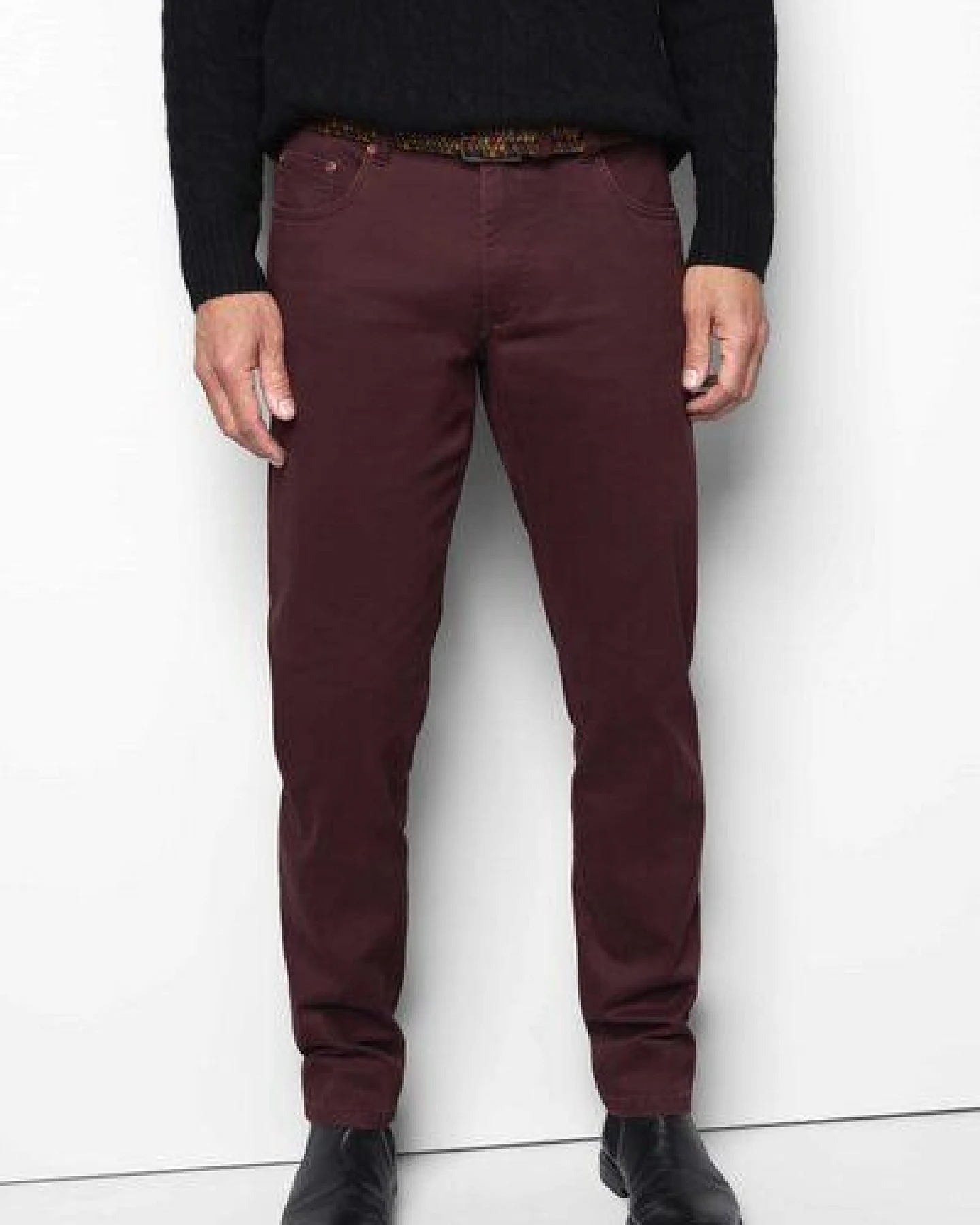 M 5 BY MEYER Five Pocket in Premium Satin – Ansicht 2