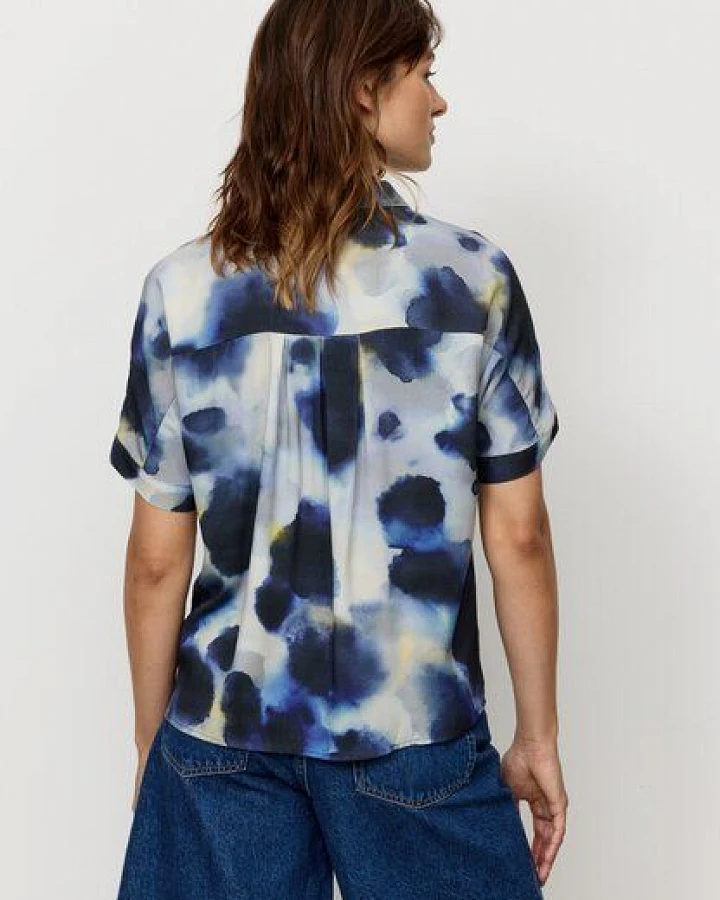 Damen Bluse aus LENZING ECOVERO Viskose - LOTUS WATERDROP - recolution