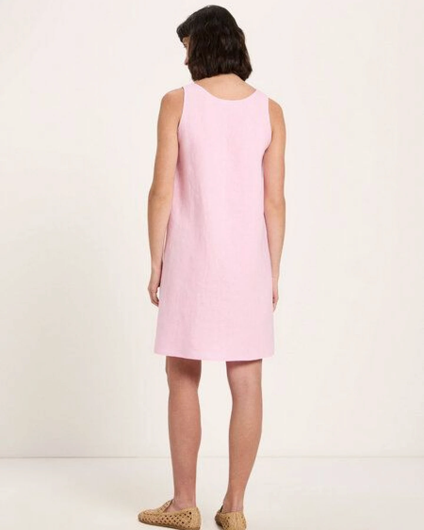LANIUS Kleid (GOTS) aus Leinen – Ansicht 3