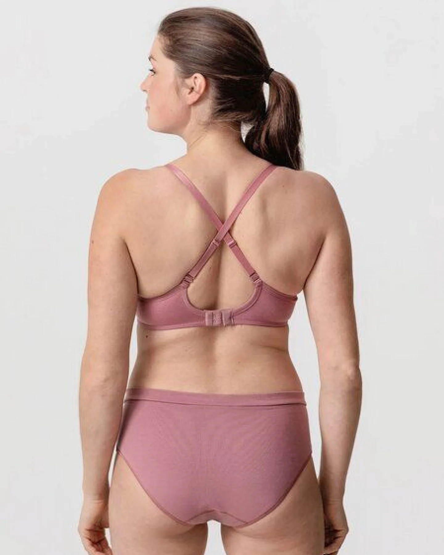 erlich textil Amela bügelloser BH mit Baumwolle (aus Umstellung auf biologischen Anbau), made in Europe – Ansicht 2