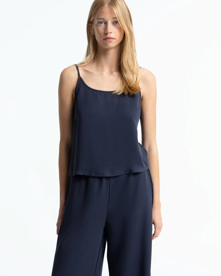 Kings of Indigo Damen vegan Top Alexandra Dress Blues