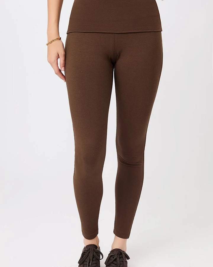 MANDALA Damen vegan Leggings Rolldown Wilderness