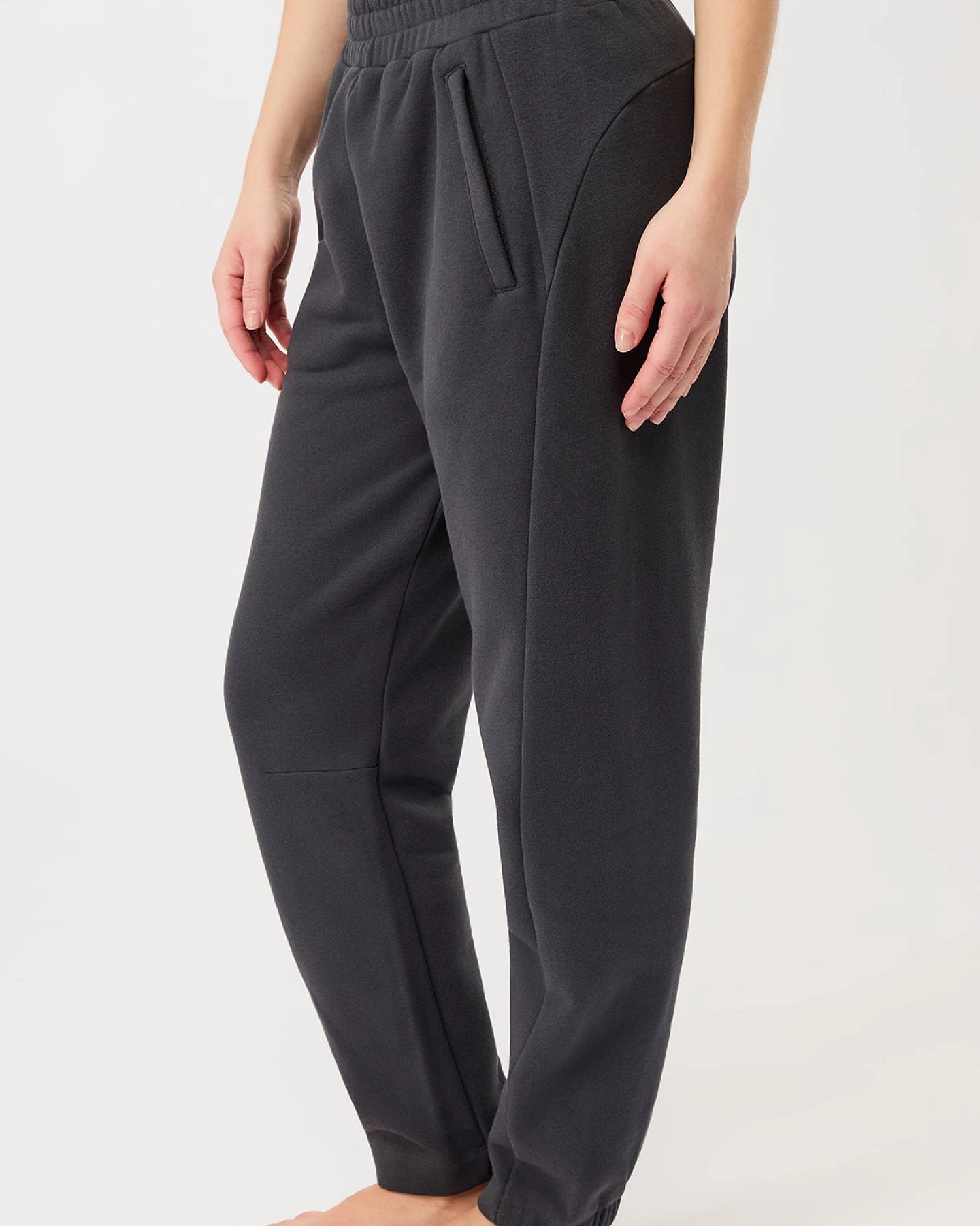 MANDALA Damen vegan Jogginghose Venice Grey – Ansicht 2