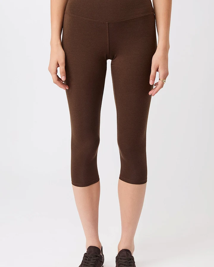 MANDALA Damen vegan Kurze Leggings Best Wilderness