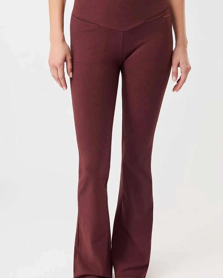 MANDALA Damen vegan Hose Back Envelope Ruby