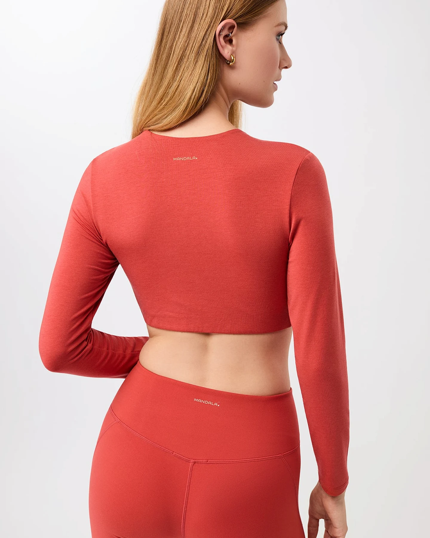 MANDALA Damen vegan Top Support Langarmshirt Siena – Ansicht 2