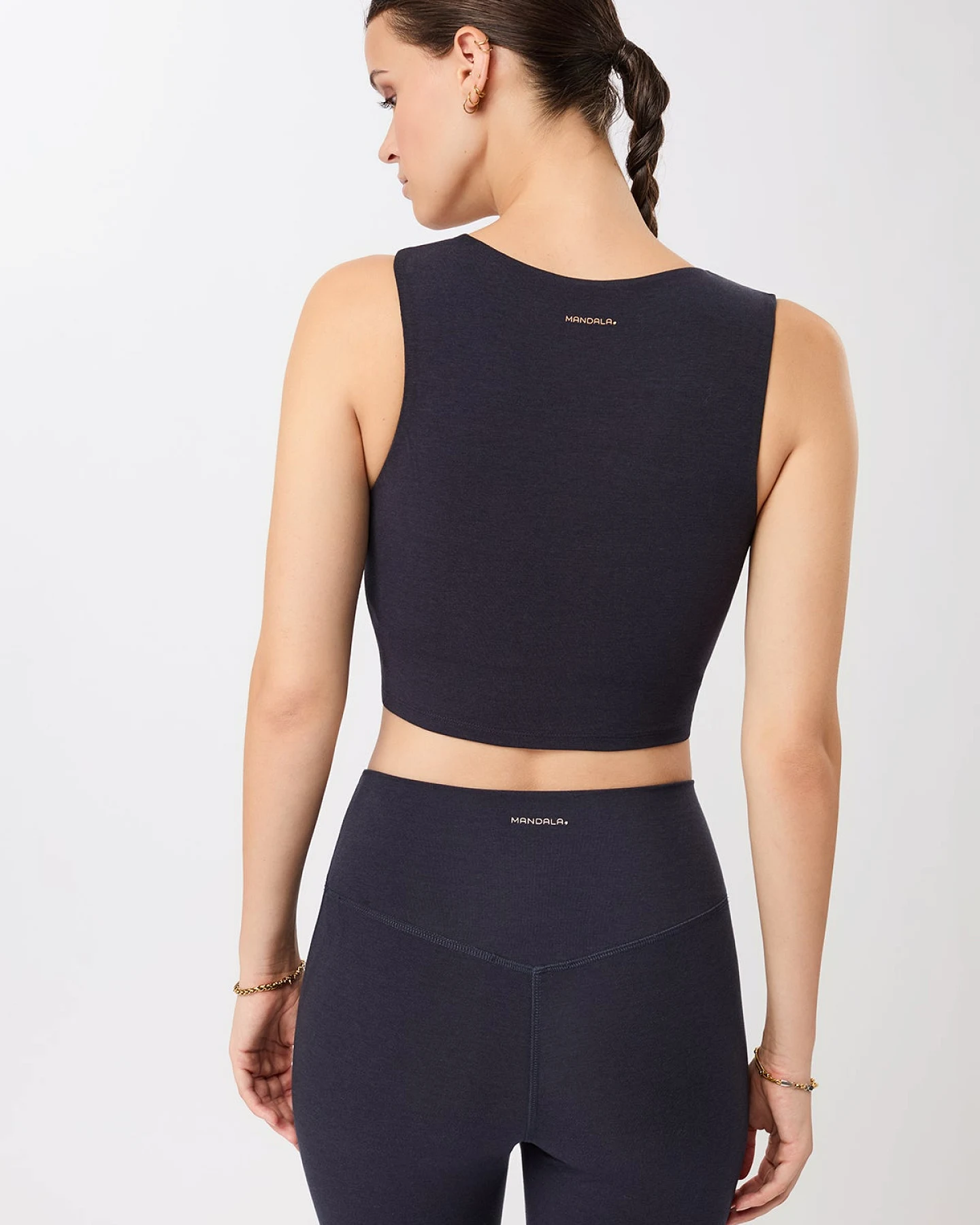 MANDALA Damen vegan Top Serenity Nachthimmel – Ansicht 2