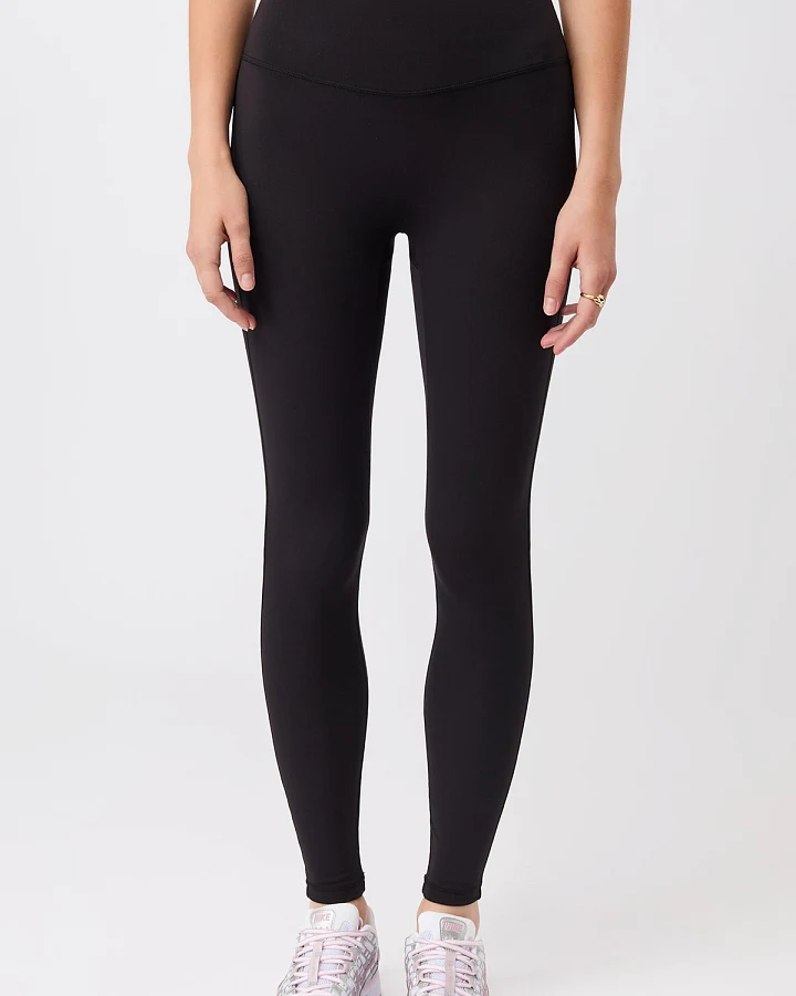 MANDALA Damen vegan Leggings Sporty Vibe Schwarz