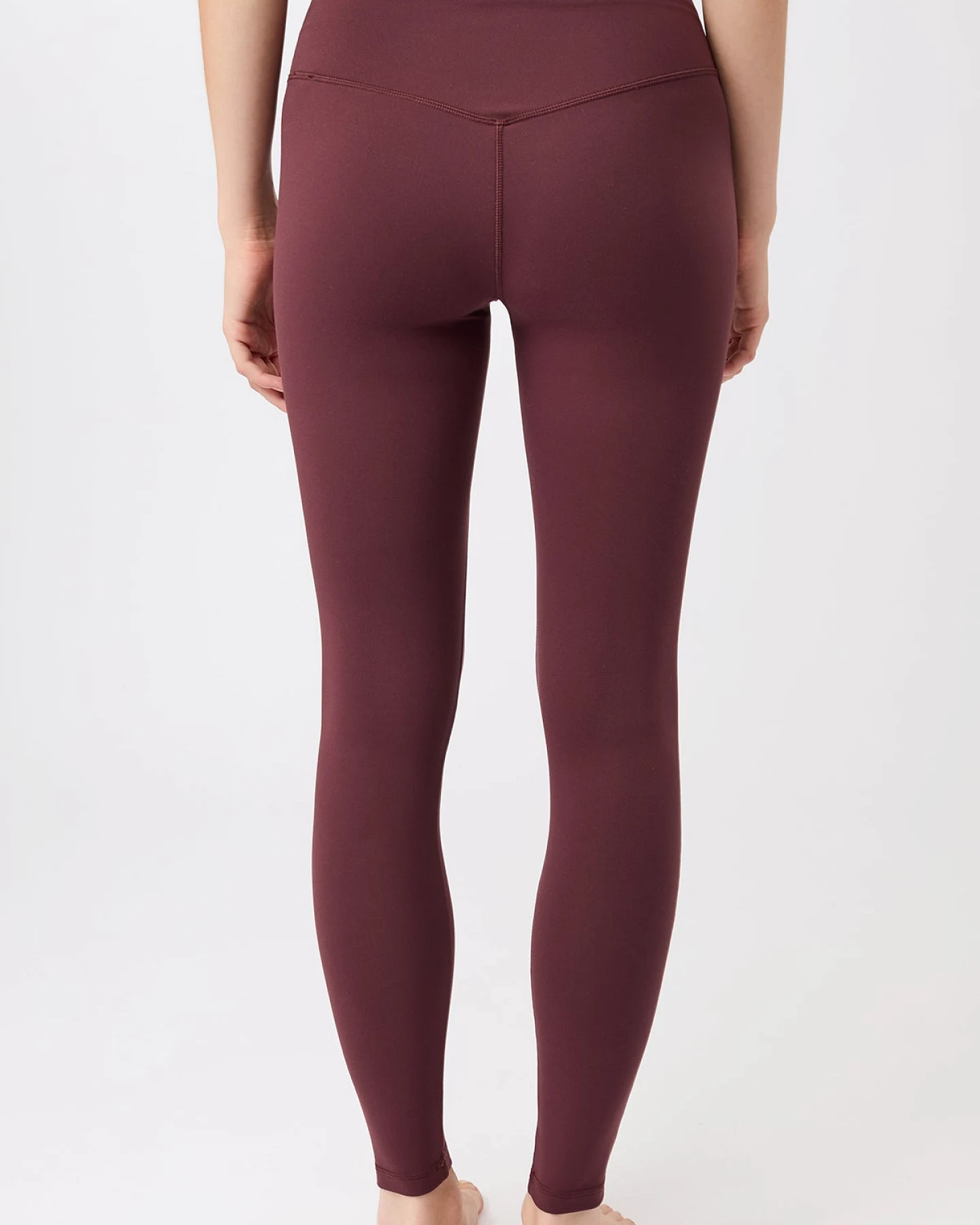 MANDALA Damen vegan Leggings Sporty Vibe Ruby – Ansicht 2