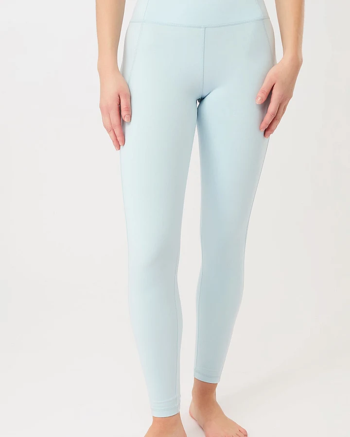 MANDALA Damen vegan Leggings Limitless Hellblau