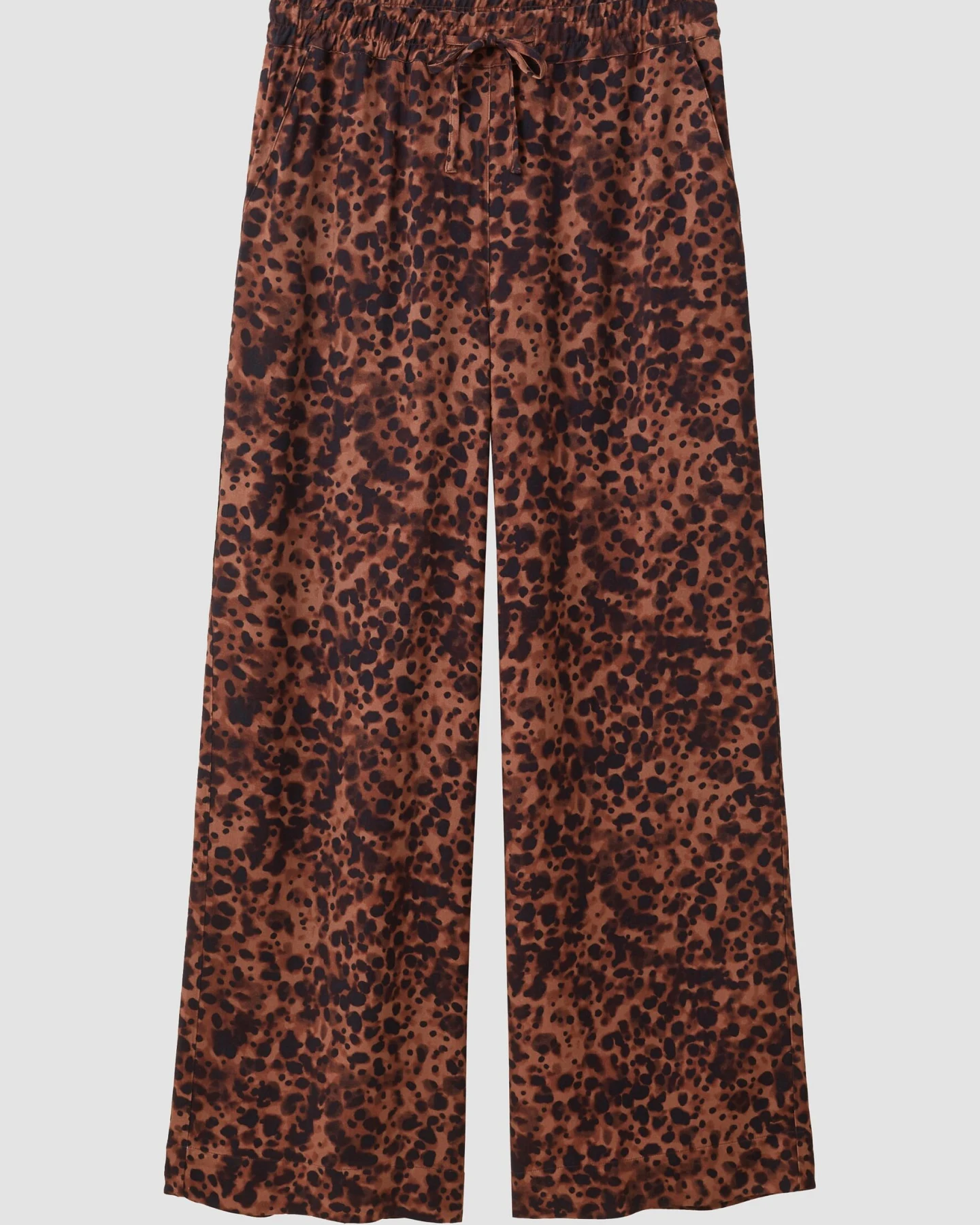 Recolution Damen vegan Hose Syringa Leo Cognacbraun – Ansicht 2