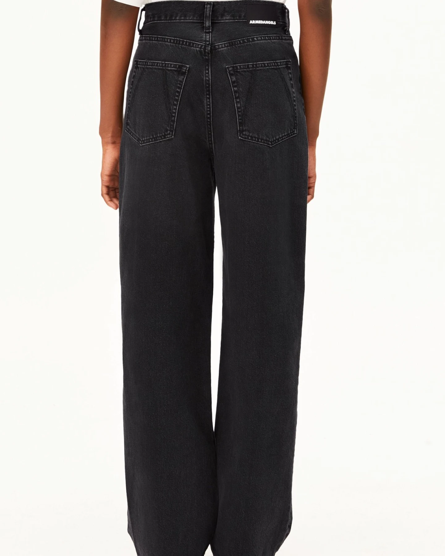 Jeans Enijaa High Waist Wide Ebony Black – Ansicht 2