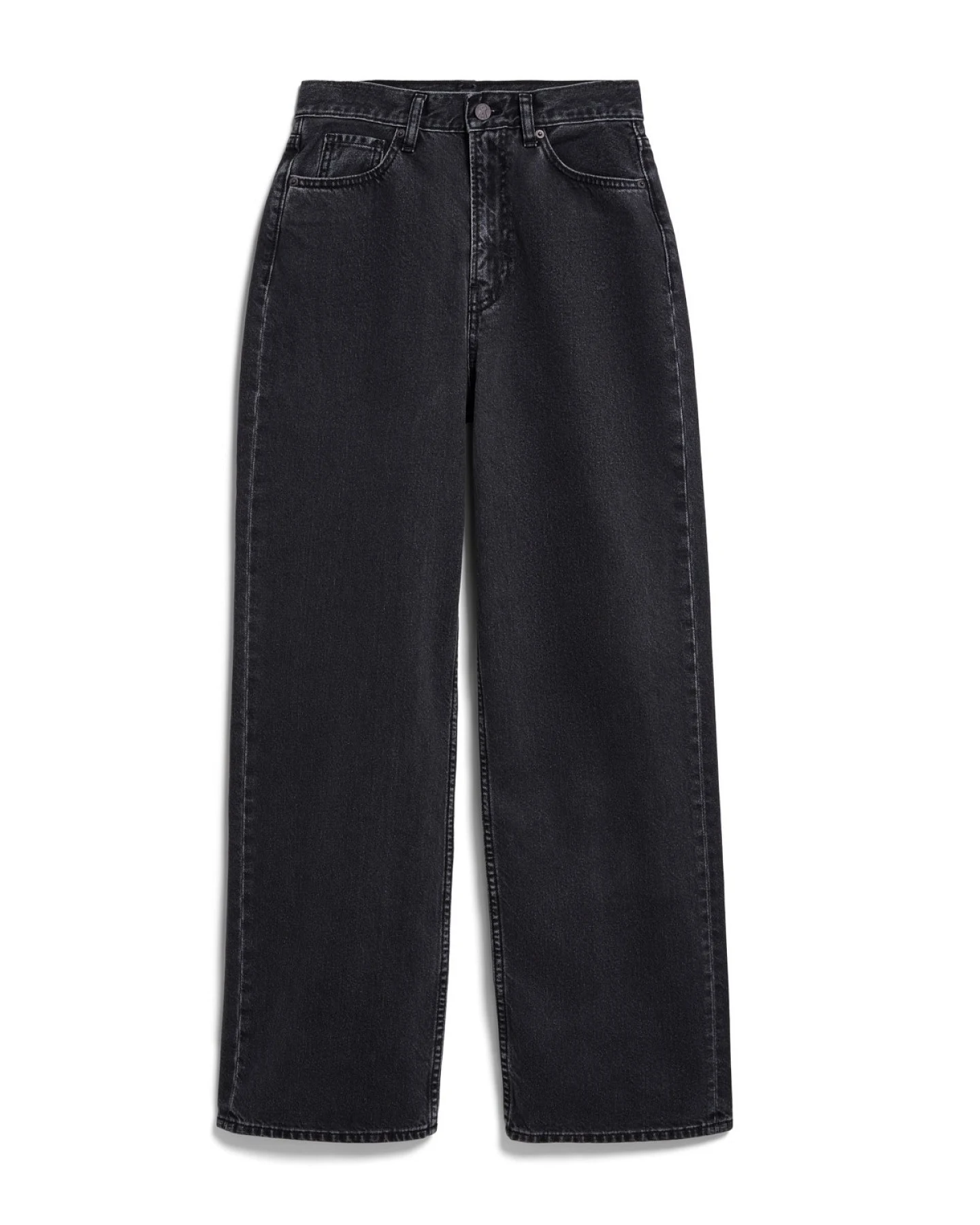 Jeans Enijaa High Waist Wide Ebony Black – Ansicht 6