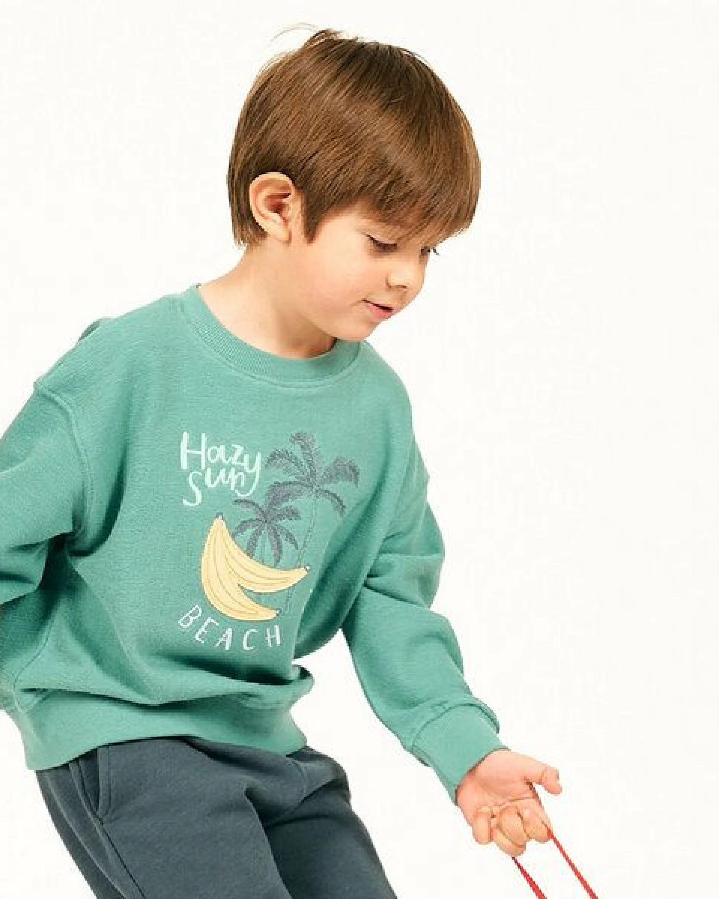 Sense Organics Kinder Sweatshirt, Modell DARI – Ansicht 2