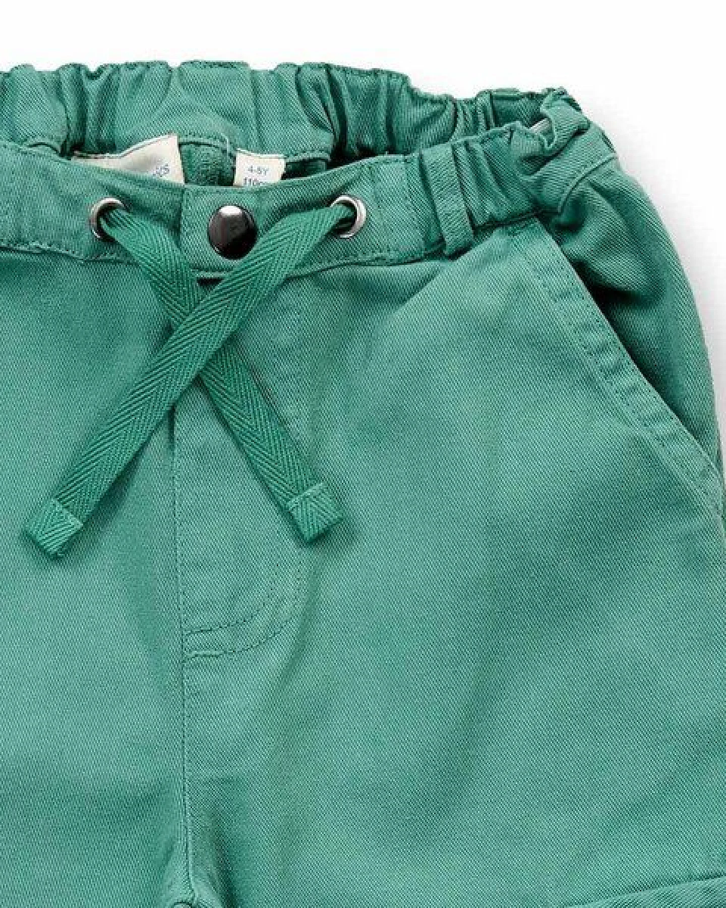 Sense Organics Kinderhose in smaragdgrün, Modell MAILO – Ansicht 2