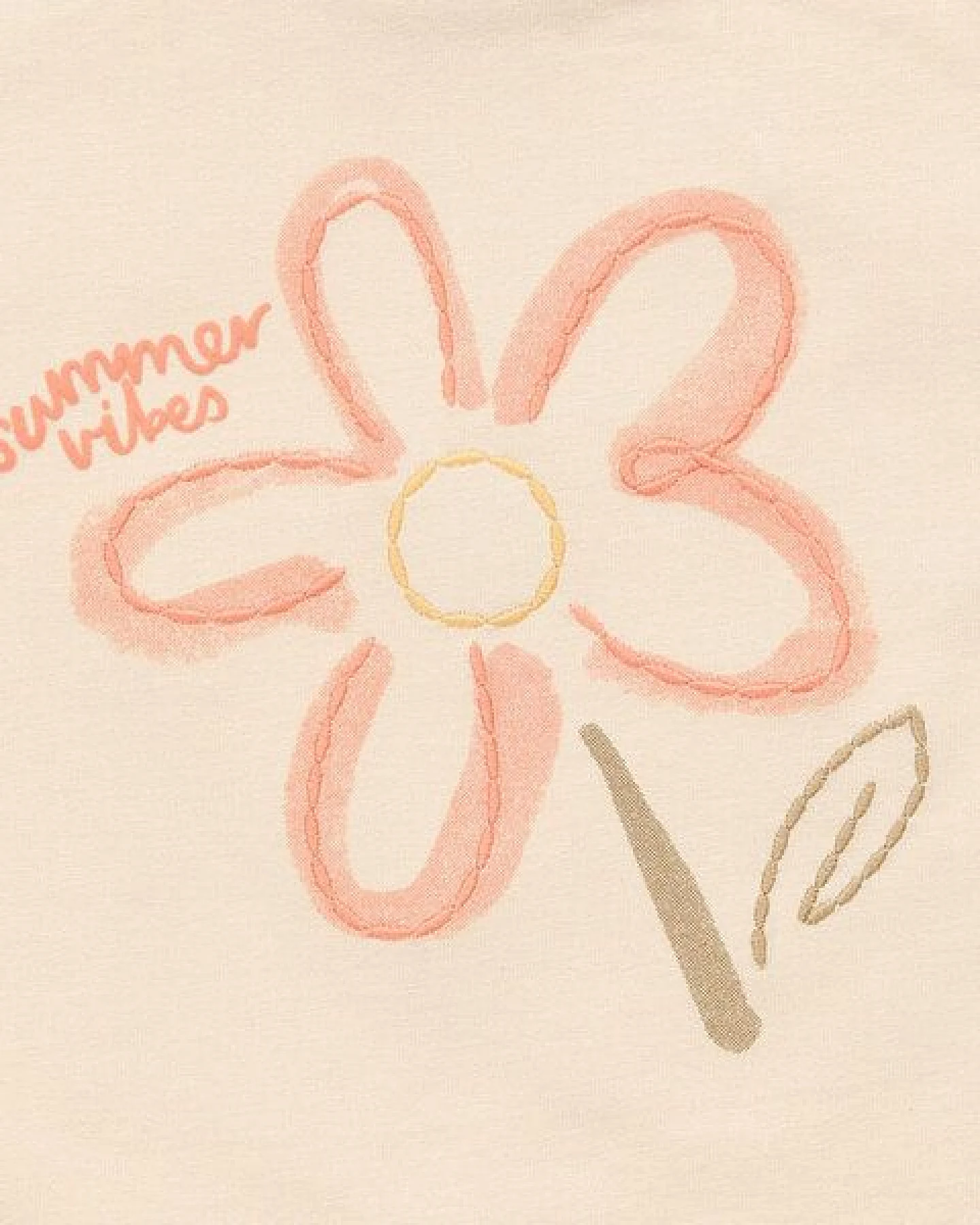 Sense Organics T-Shirt mit Blumendruck für Babys, Modell SOPHIE – Ansicht 4