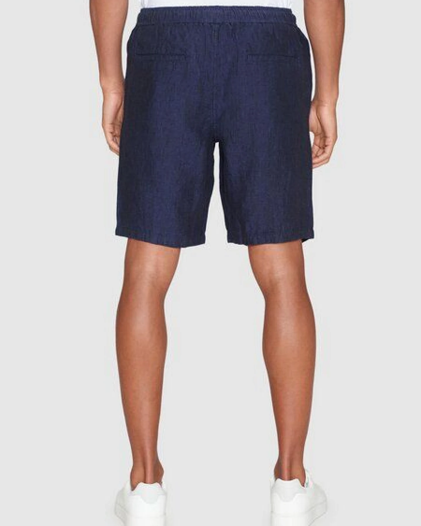 KnowledgeCotton Apparel Leinenshorts - Loose linen shorts - VEGAN - aus Bio-Leinen – Ansicht 3