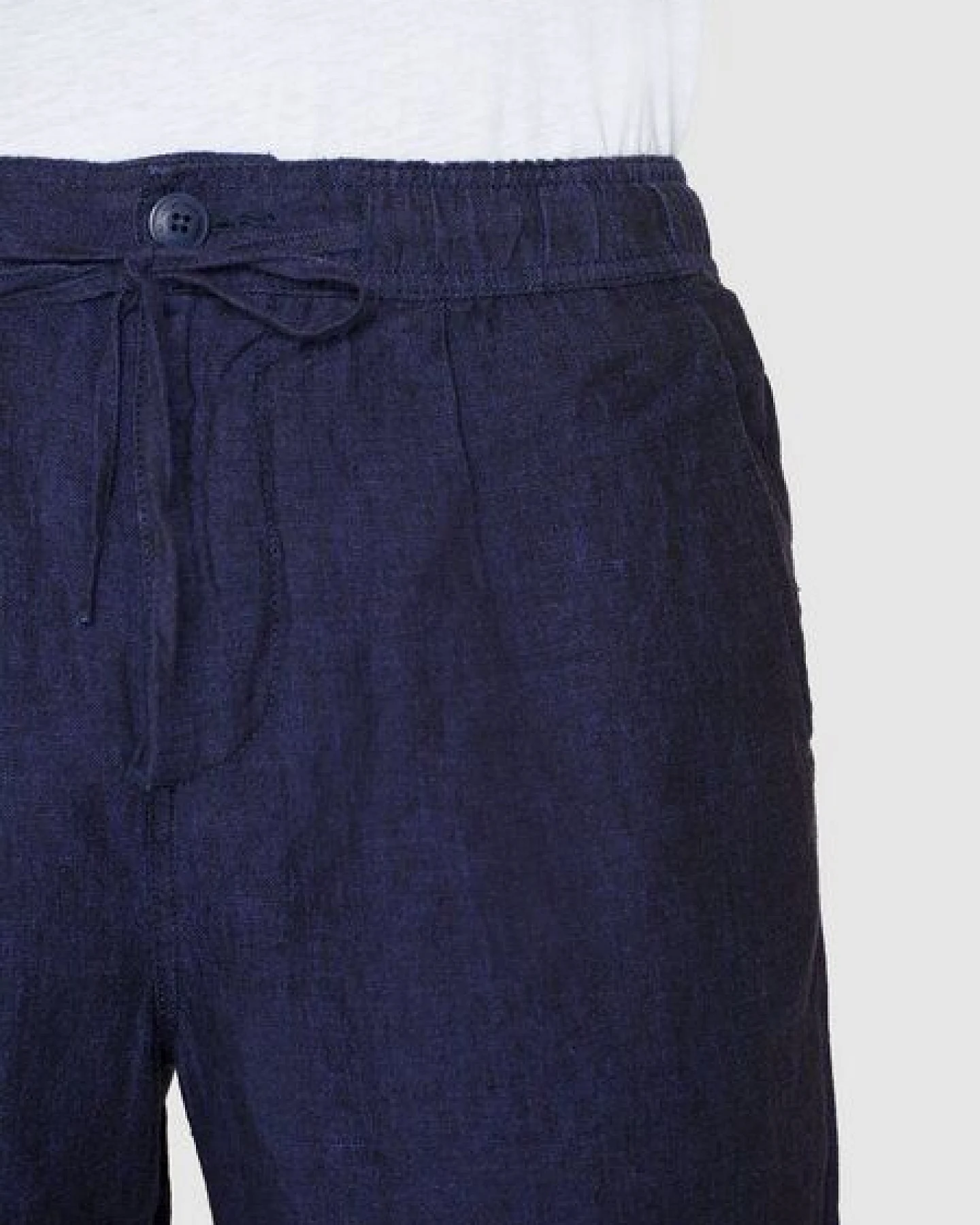 KnowledgeCotton Apparel Leinenshorts - Loose linen shorts - VEGAN - aus Bio-Leinen – Ansicht 4
