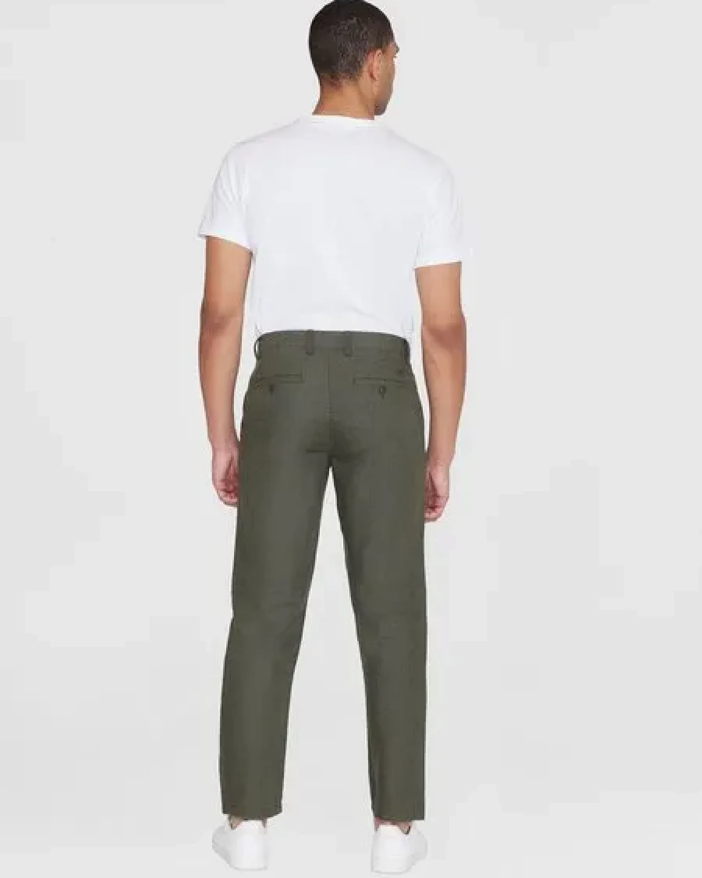 KnowledgeCotton Apparel Chinohose CHUCK aus Bio-Leinen – Ansicht 3