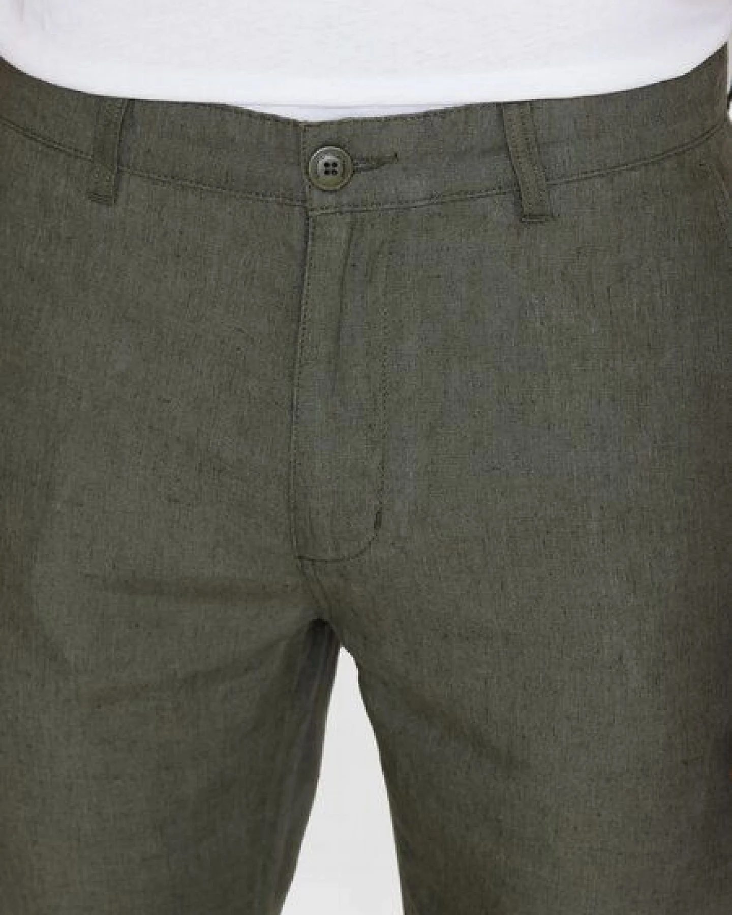 KnowledgeCotton Apparel Chinohose CHUCK aus Bio-Leinen – Ansicht 4