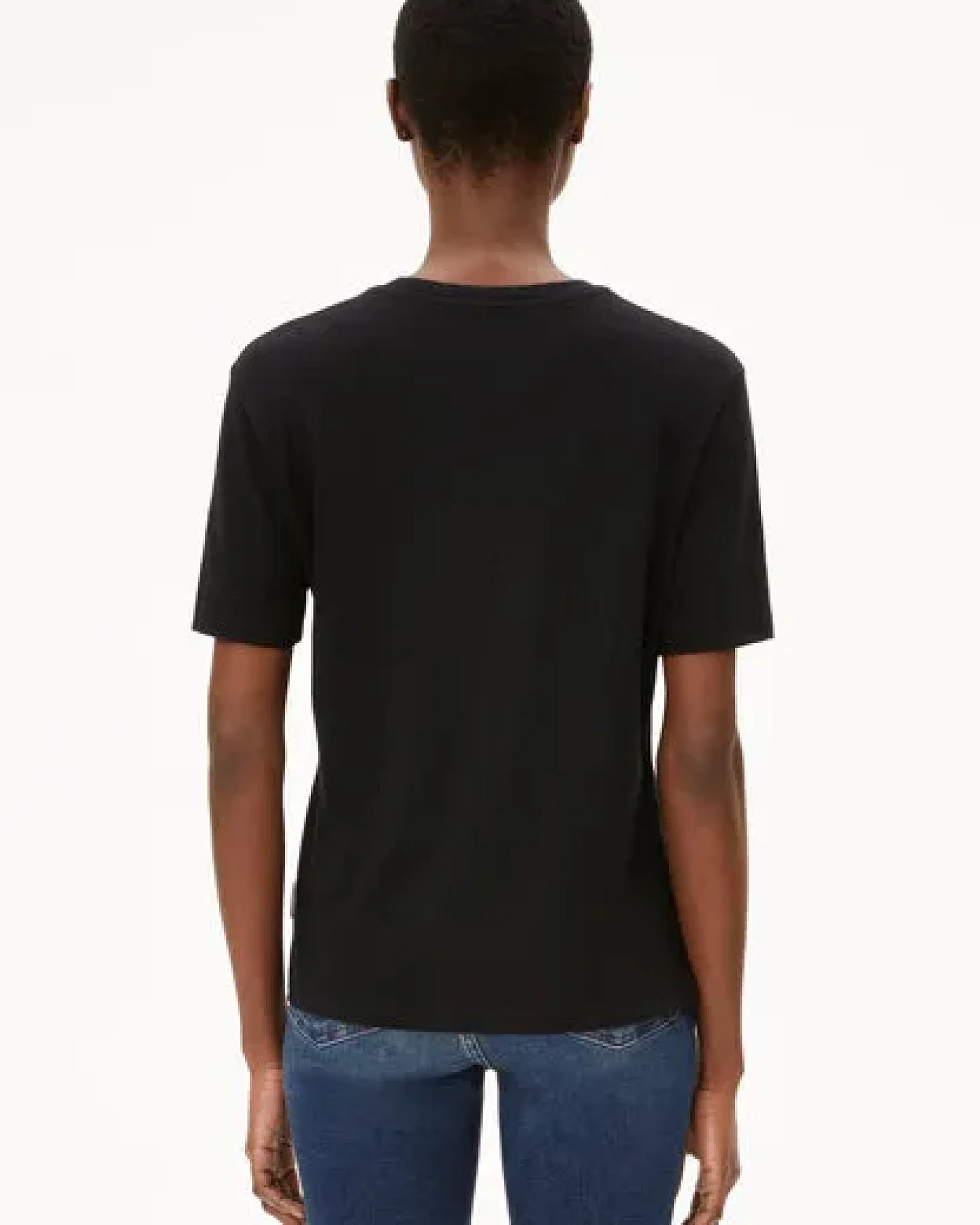 ARMEDANGELS LUALAA Damen T-Shirt aus Leinen-Mix – Ansicht 2