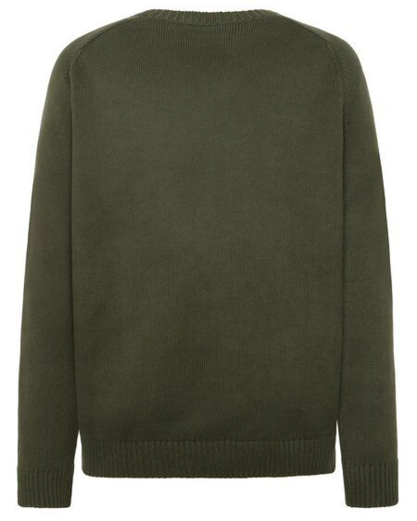 KnowledgeCotton Apparel Strickpullover CREW NECK aus Bio-Baumwolle – Ansicht 3