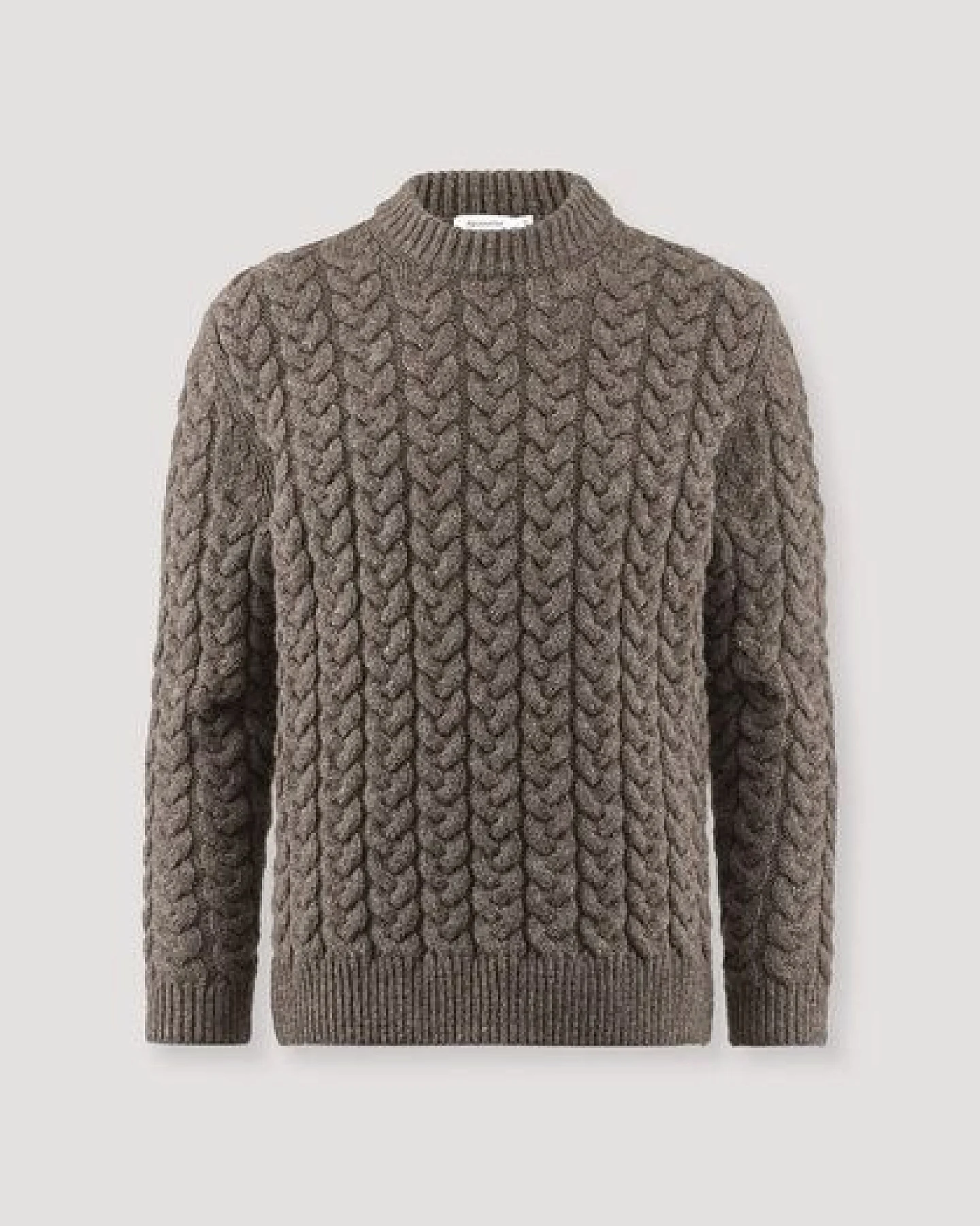 hessnatur Rhön-Pullover Zopf Regular aus reiner Rhönschafwolle – Ansicht 4