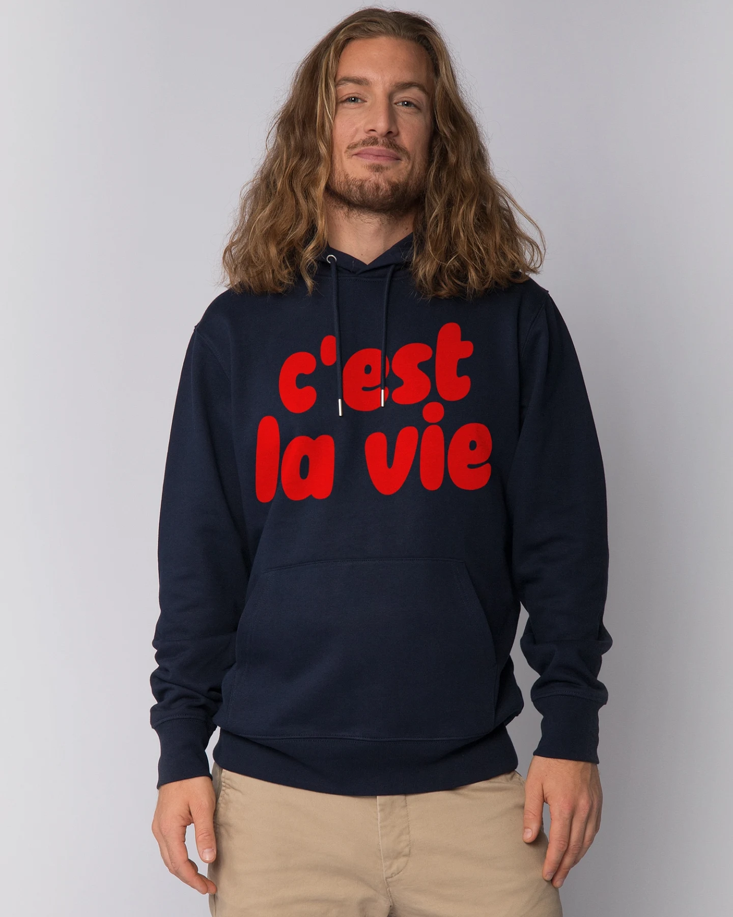 Watapparel Sweatshirt Cest la vie – Ansicht 2