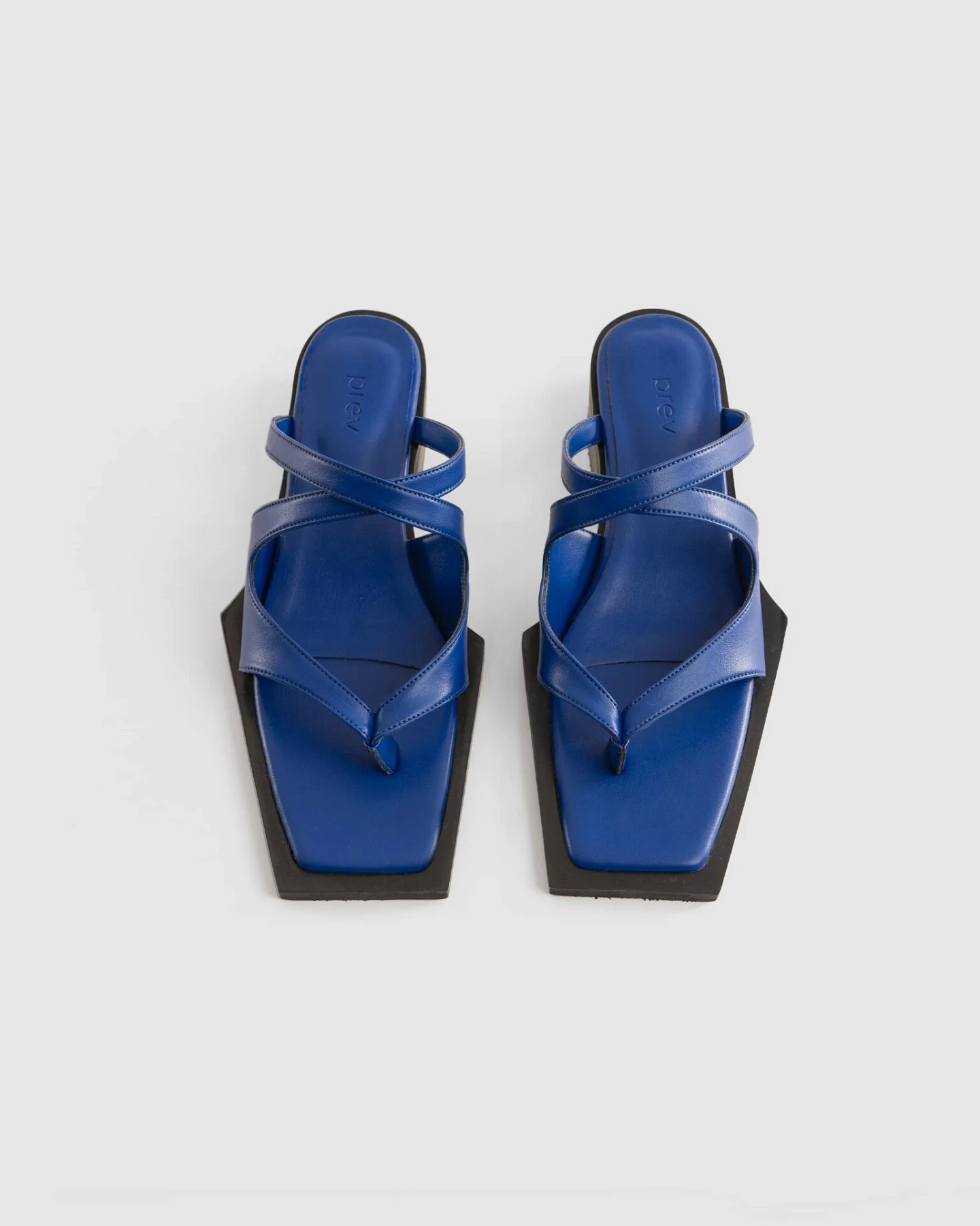 Prev Damen vegan Sandalen Karel Pantolette Electric Dunkelblau – Ansicht 2