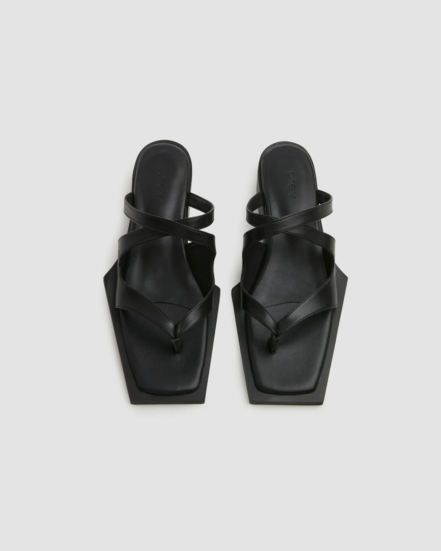 Prev Damen vegan Sandalen Karel Pantolette Schwarz – Ansicht 2