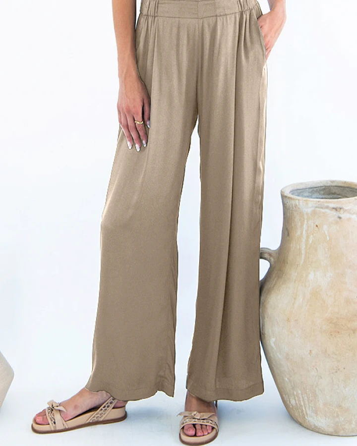 Neu Nomads Damen vegan Hose Garbo Stone