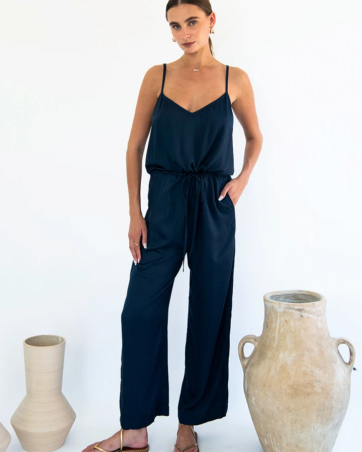 Neu Nomads Damen vegan Jumpsuit Melbourne Mitternacht