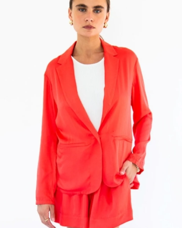 Neu Nomads Damen vegan Jacke Karlie Koralle