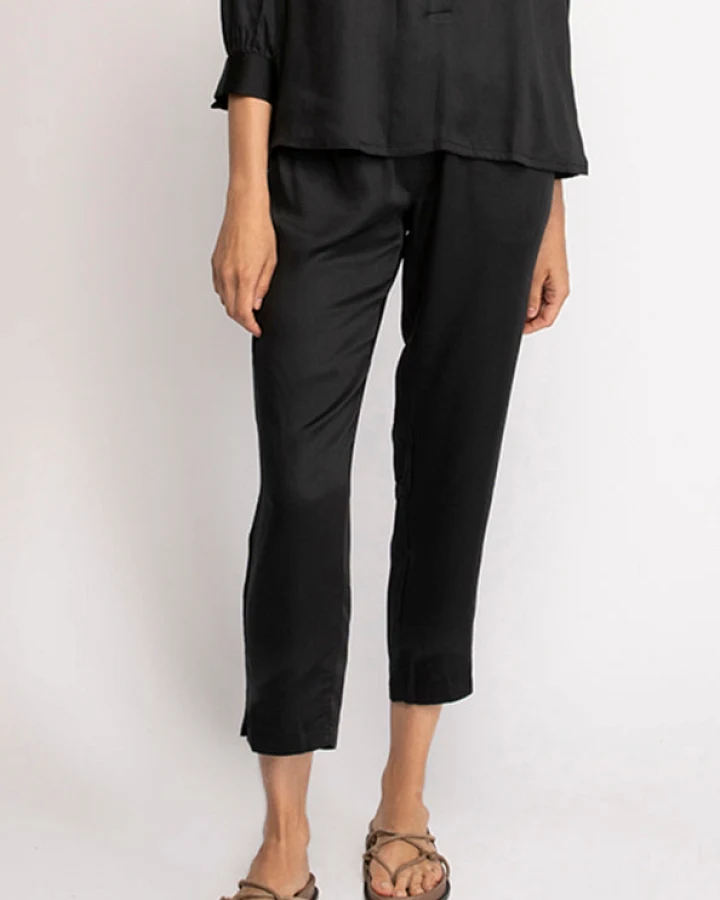 Neu Nomads Damen vegan Hose Beverly Schwarz