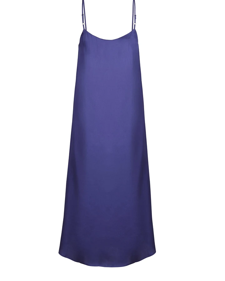 Neu Nomads Damen vegan Slip Dress Easy Lapis Blue