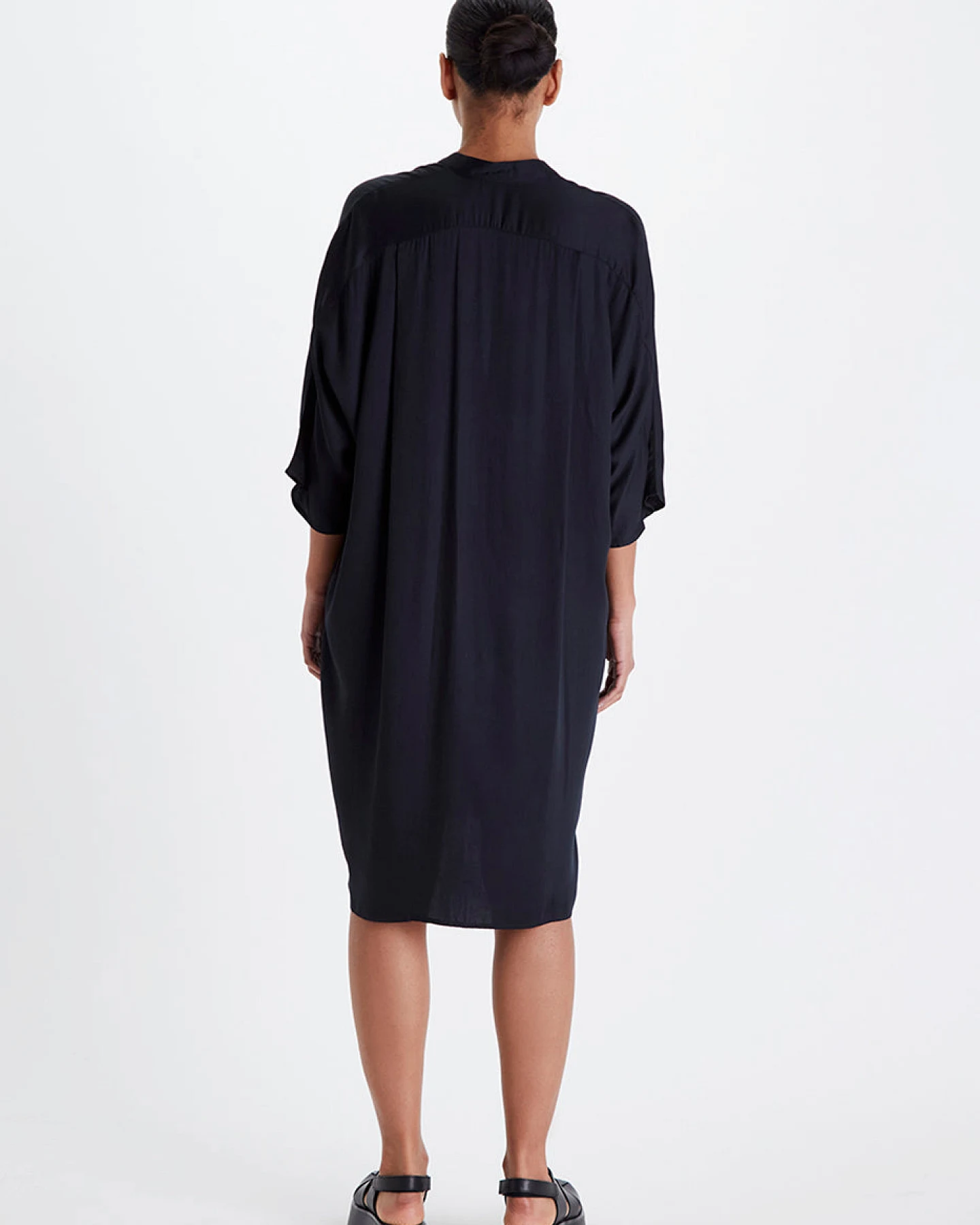Neu Nomads Damen vegan Kleid Kerala Schwarz – Ansicht 2