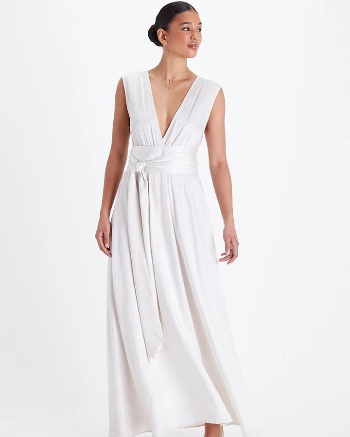 Neu Nomads Damen vegan Kleid Grace Schneewittchen