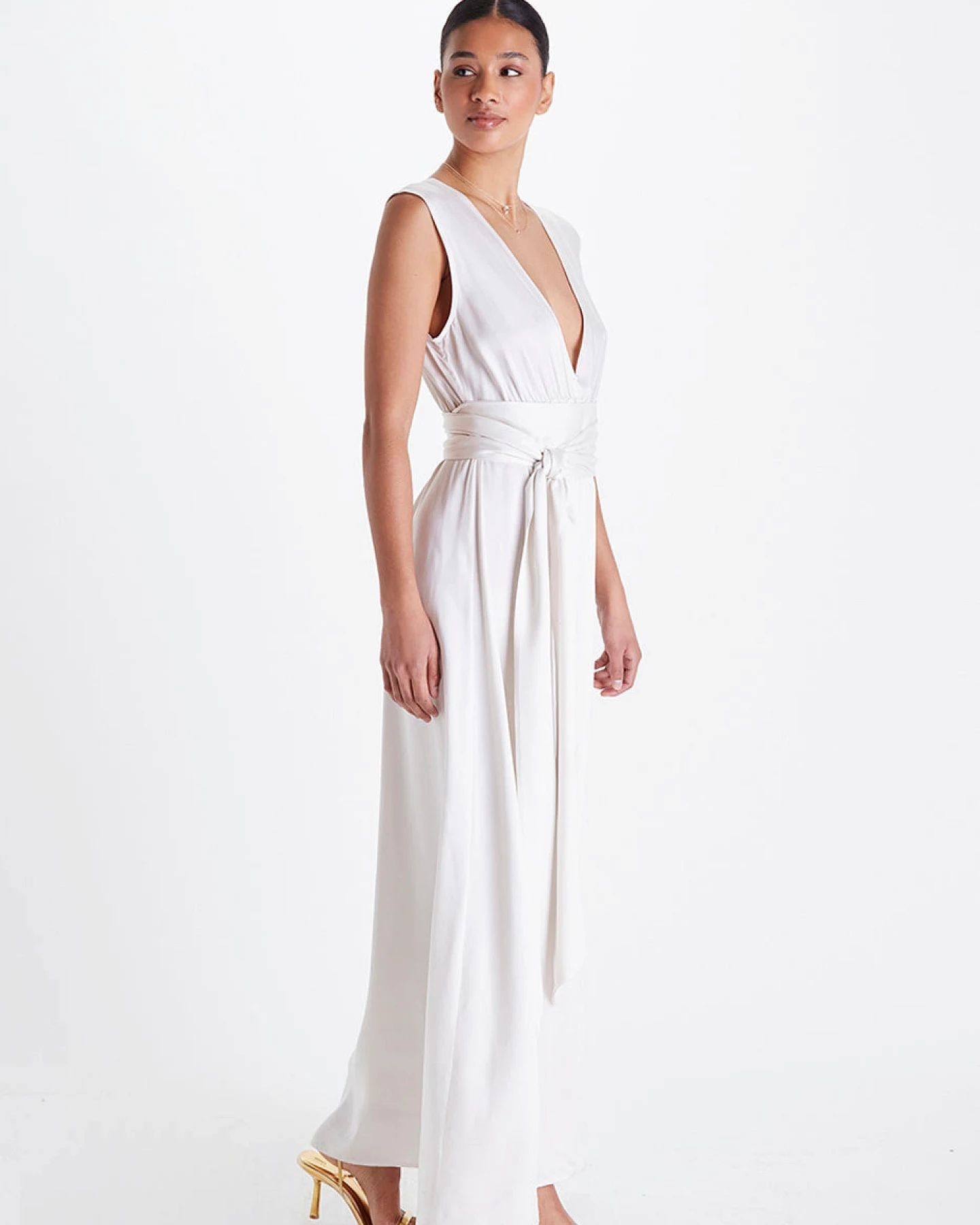 Neu Nomads Damen vegan Kleid Grace Schneewittchen – Ansicht 2