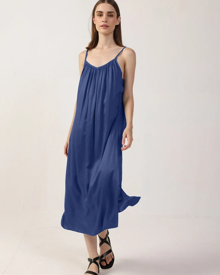 Neu Nomads Damen vegan Kleid Adele Bluejay
