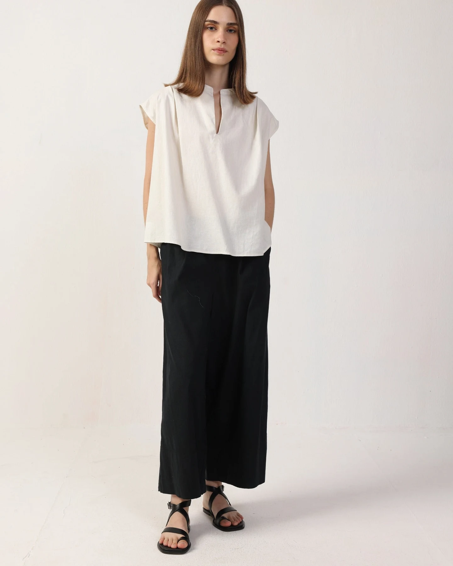 Neu Nomads Damen vegan Oben Elettra White – Ansicht 2