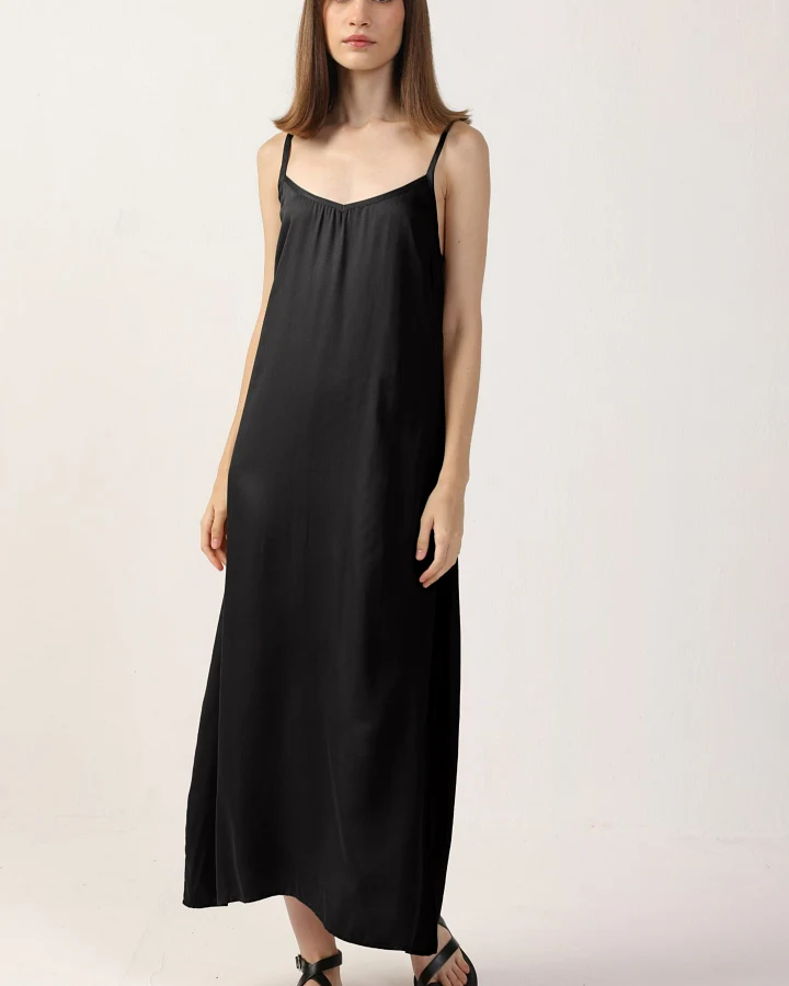 Neu Nomads Damen vegan Kleid Sammie Black