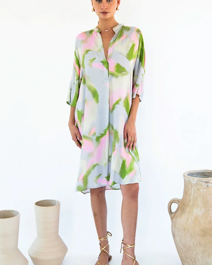 Neu Nomads Damen vegan Kleid Kerala Traumhafter Druck