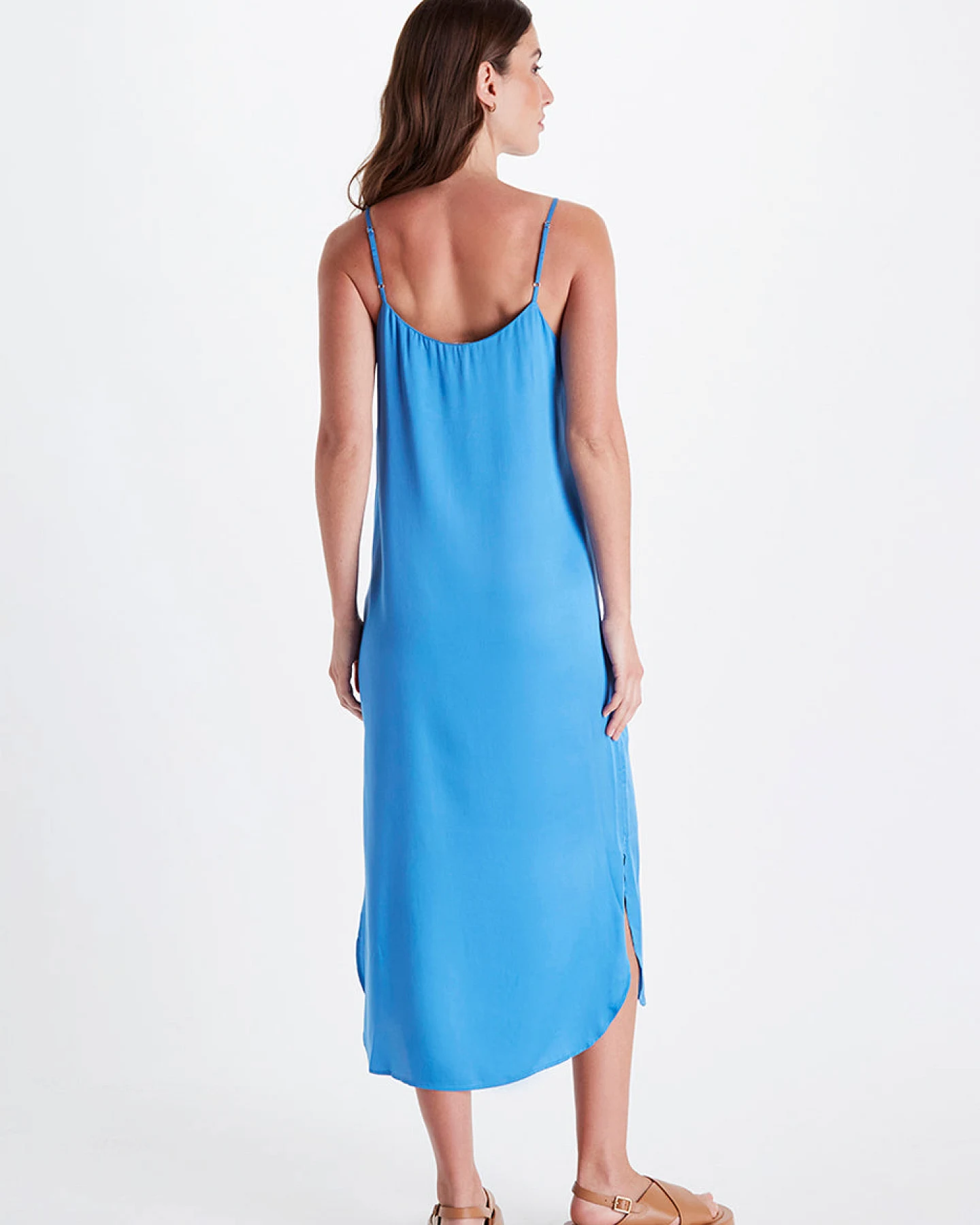 Neu Nomads Damen vegan Kleid Easy Slip Azure – Ansicht 2