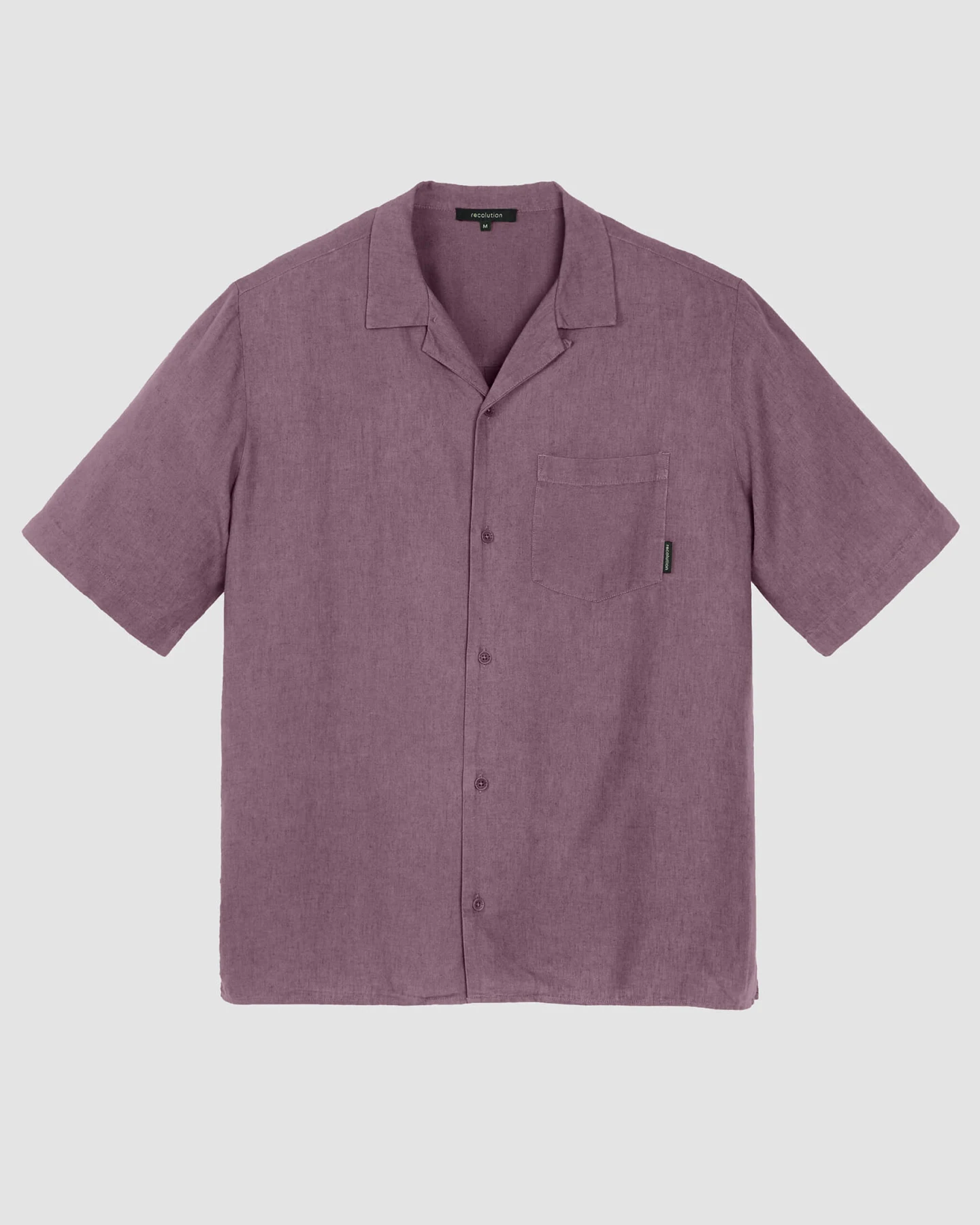 Recolution Herren vegan Shirt Cactus Mystic Grape – Ansicht 2